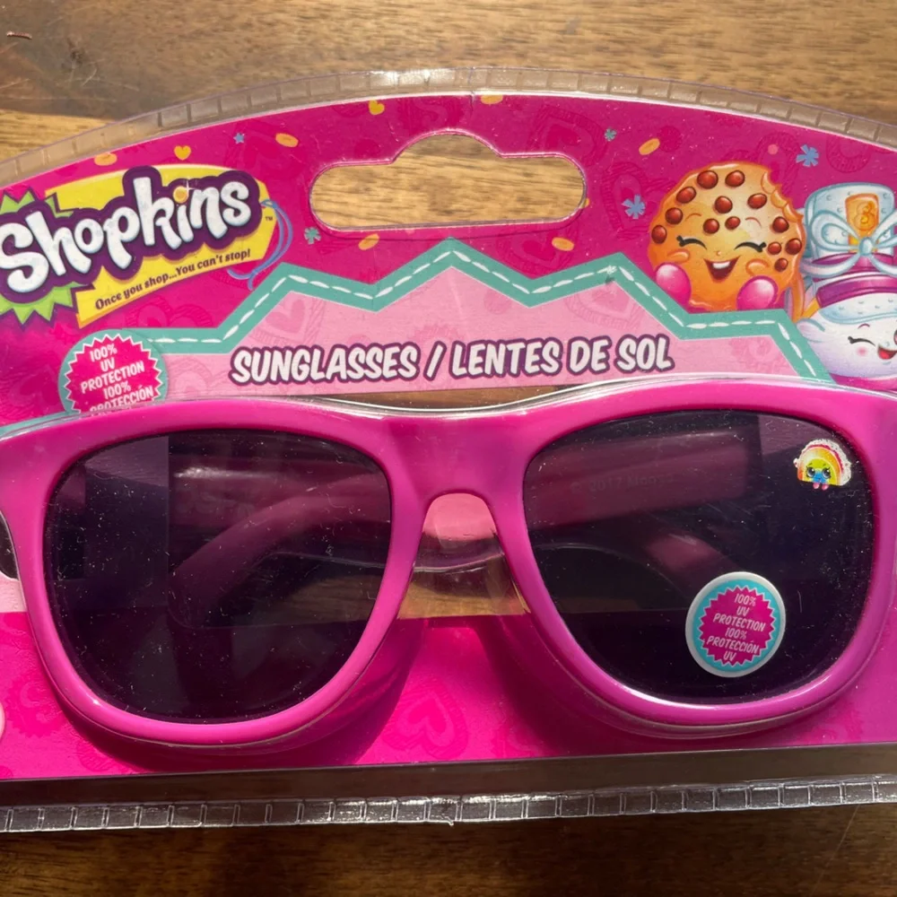 Shopkins Vibrant Pink Sunglasses for Kids